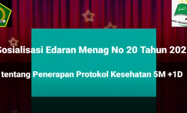 Seluruh Warga MTsN 7 Jakarta Siap Mensosialisasikan SE Menteri Agama RI No. 20 Tahun 2021